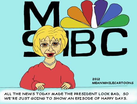 Cartoon Andrea Mitchell