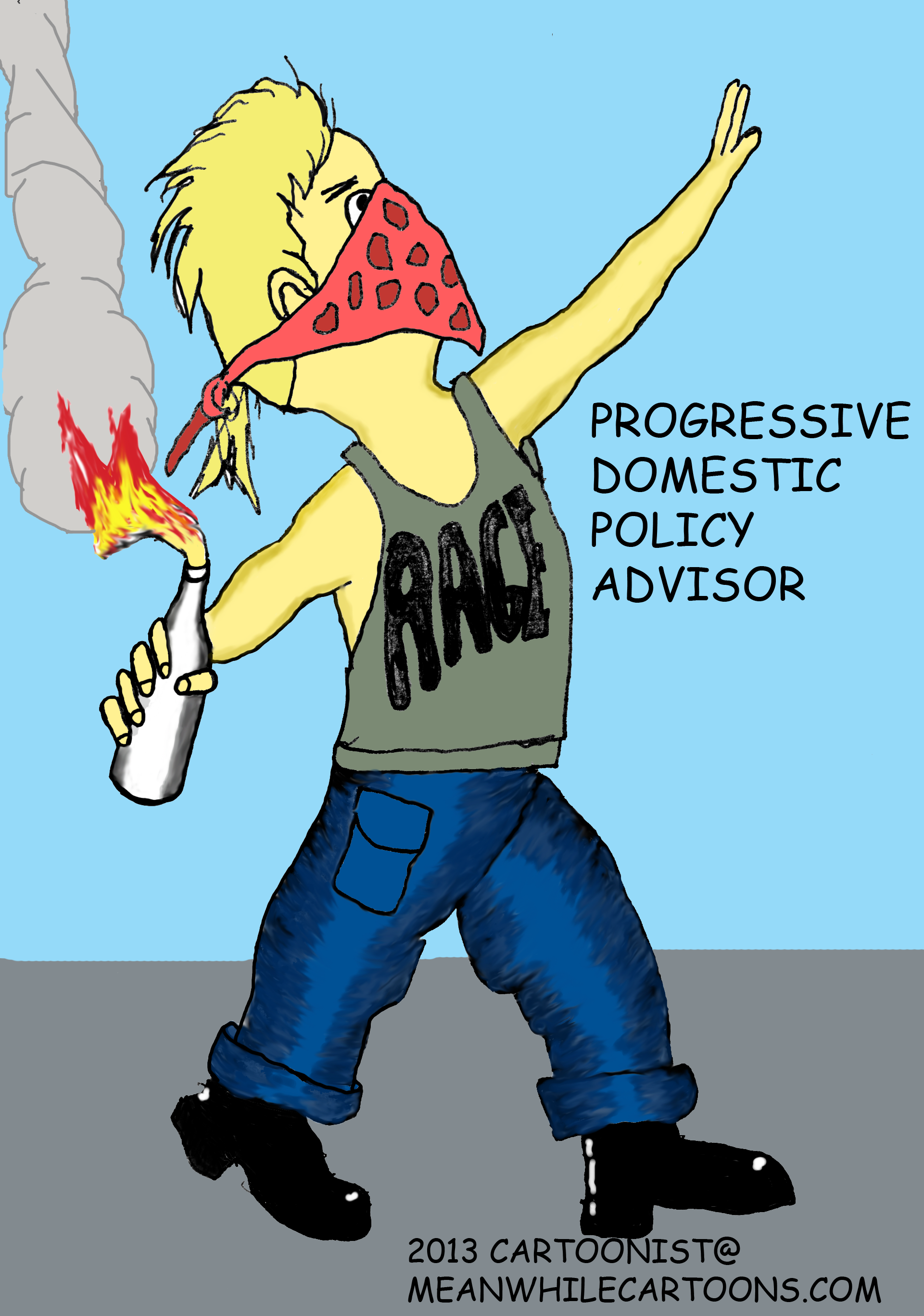cartoon occupy